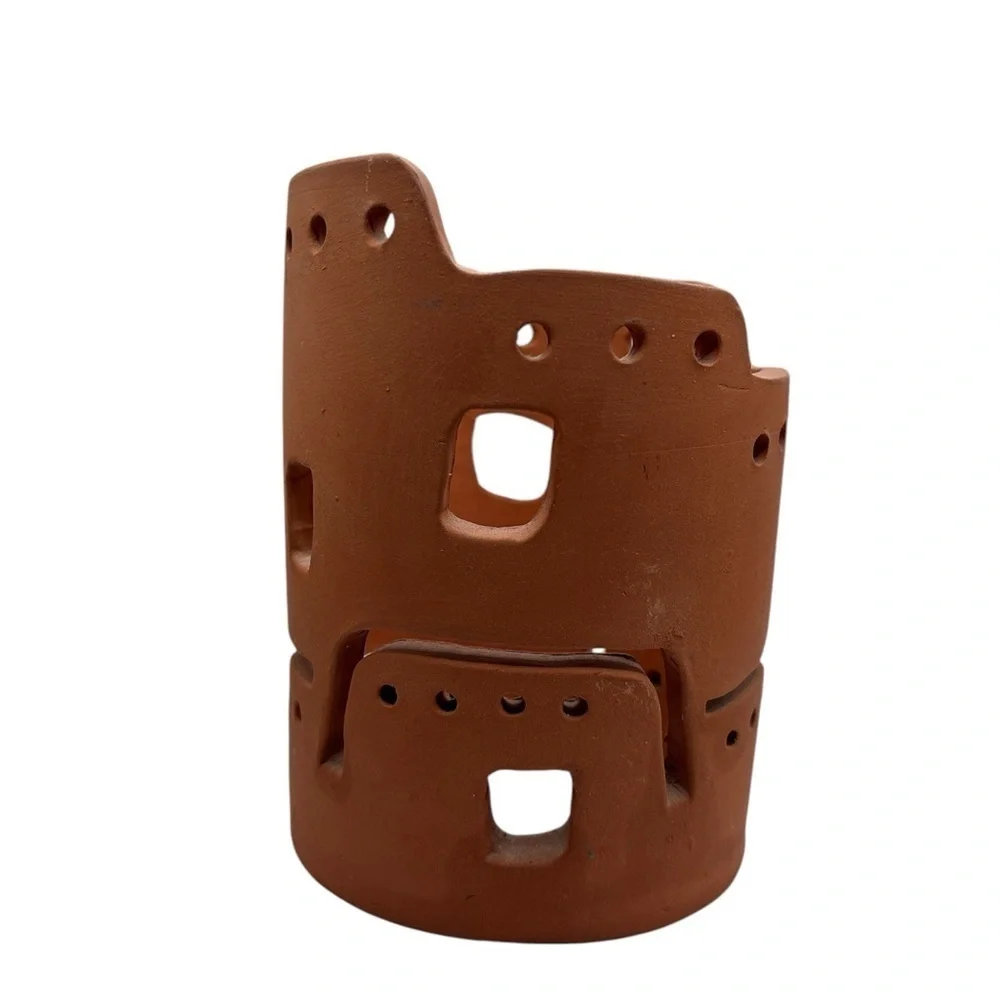 Terracotta Candle Holder